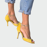 Обувки Висок Ток Нубук