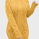 Пуловер С Висока Яка