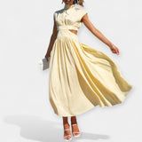 Рокля С Високо Деколте