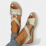 Сандал Римски Плетени Леко