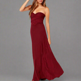 Рокля Сатен С Презрамки