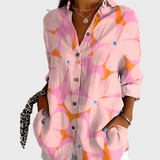 Блуза Памук Флорална Тъкан