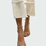 Сандали с Кръстни Ленти