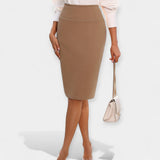 Пола Миди Висока Талия