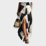 Структурна Рокля с Лен