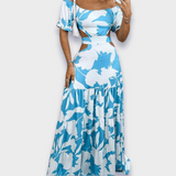 Рокля От Копринена Материя