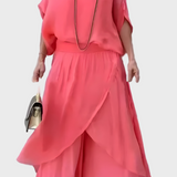 Топ Шифон Разкроен Модерен