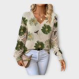 Пуловер с Чипков Детайл