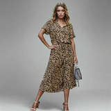 Лятна Рокля Лен Силует