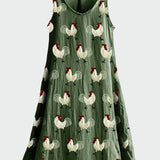 Рокля с Узор на Петелчета