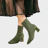 Ботуши Плетени Бежов Стил