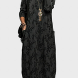 Рокля Джакард Плетка Тънка