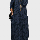 Рокля Джакард Плетка Тънка