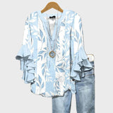 Блуза Със Волани Мотиви