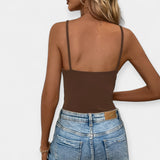 Боди С Тънки Презрамки