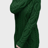 Пуловер С Висока Яка