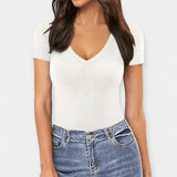 Боди с В-образно Деколте