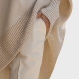 Пуловер Плетен Тънък Силует