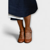 Обувки Мери Джейн С Ремък