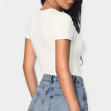 Боди с В-образно Деколте