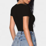 Боди с В-образно Деколте