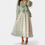 Пола От Тюл С Обемен Крой