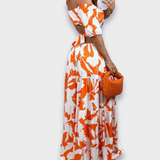 Рокля От Копринена Материя