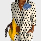 Блуза Памук Флорална Тъкан