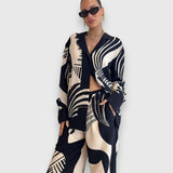 Сет Асиметричен Мотив Черно