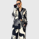 Сет Асиметричен Мотив Черно