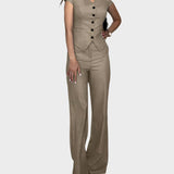 Костюм С V-образно Деколте