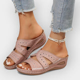 Сандали Със Кожени Стелки