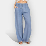 Панталони Лен Лятни Кройка