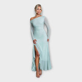 Рокля С Структурен Силует