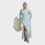 Рокля С Структурен Силует