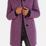 Жакета Вълнена Смес Яка