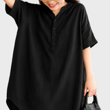 Бяла Ленена Рокля Силует