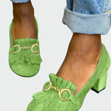 Обувки С Ресни Детайл