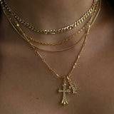 Огърлица Златна Фин Детайл