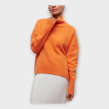 Пуловер Плетен Висока Яка