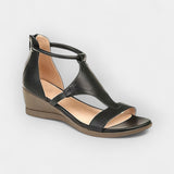 Сандали с Кожен Подметник