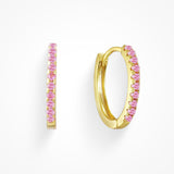 Сребърни Обеци Кристали