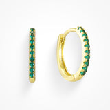 Сребърни Обеци Кристали