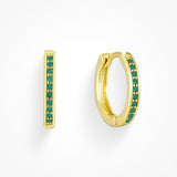 Сребърни Обеци Кристали