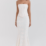 Рокля С Изброден Корсет