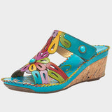 Сандали Корк Релеф Фасон