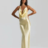 Макси Рокля Сатен Вискоза