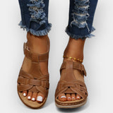 Сандали Кожени Резки Стил