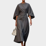 Минималистична Рокля С Пояс