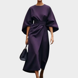 Минималистична Рокля С Пояс